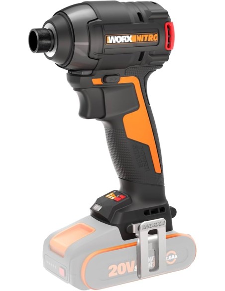 WORX WX265.9 Nitro | Atornillador de impacto 20 V 200 Nm